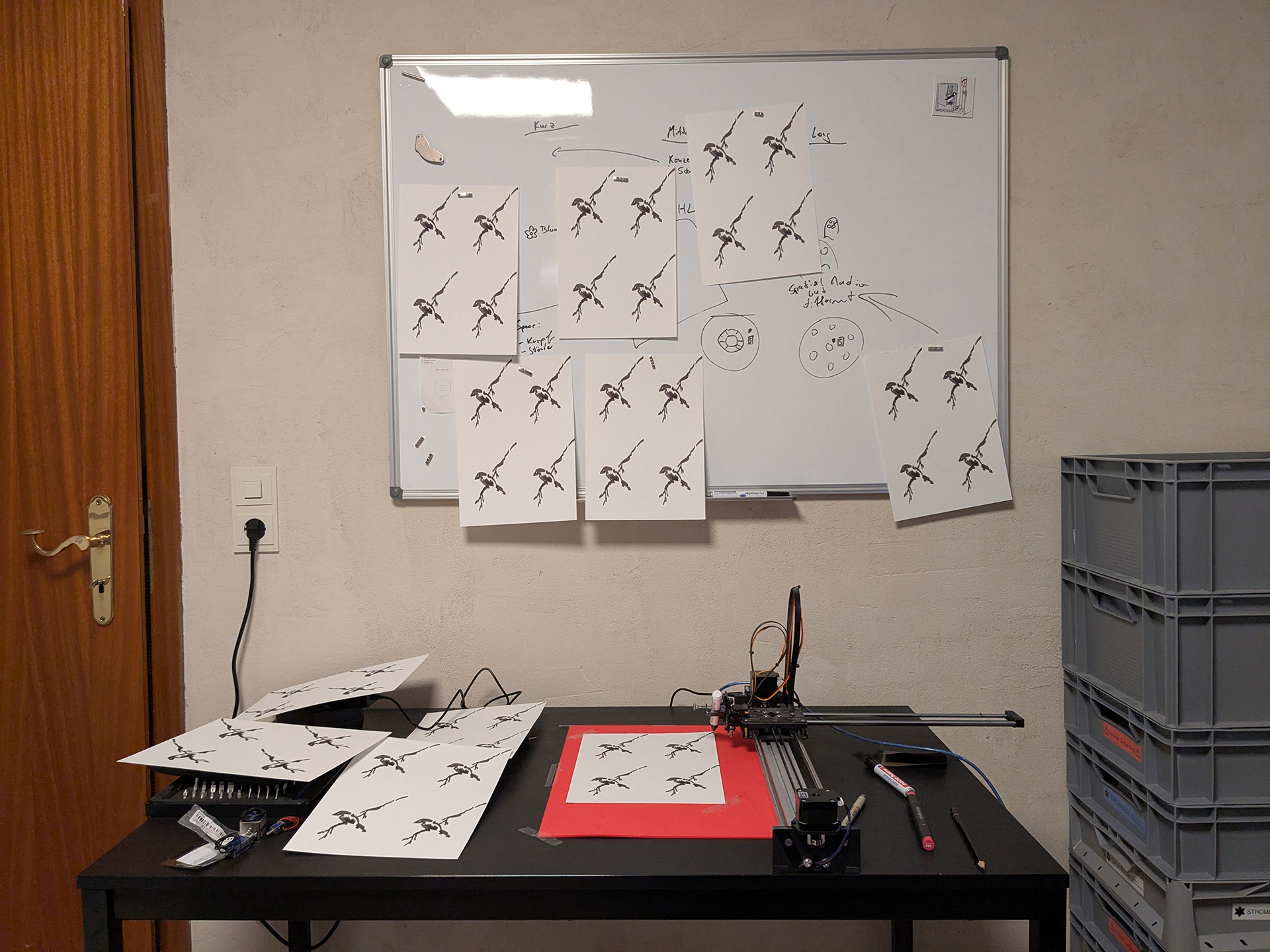 eine Menge Weihnachtskarten